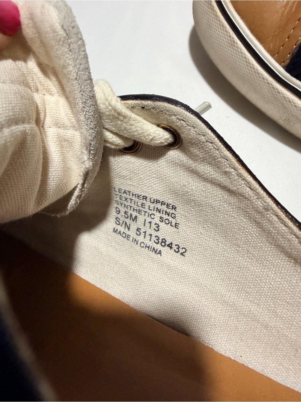 Tory Burch Tan Leather & Light Gray Suede Low-Top Sneakers with black Trim - Picture 8 of 10